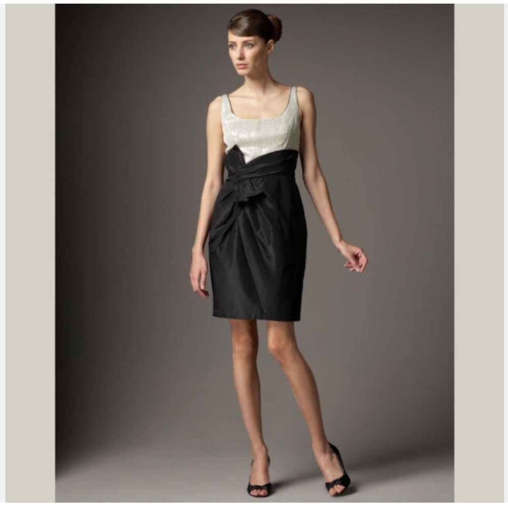 Stunning $565 NWT Carmen Marc Valvo Cocktail Dress